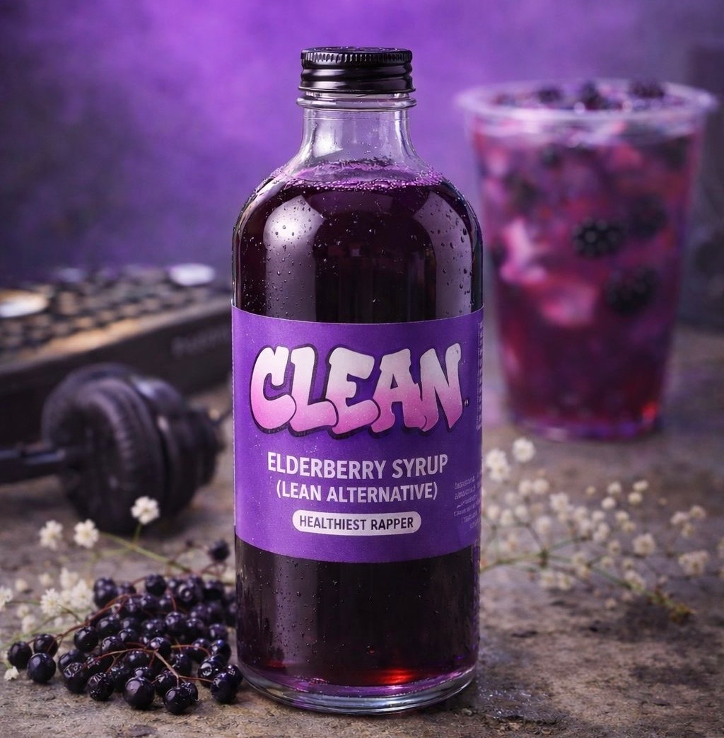 Clean Elderberry Syrup